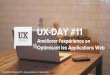 UX-Design - Optimisation des applications web