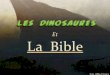 Les dinosaures et la bible