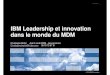 Atelier IBM Forum MDM Micropole 2014 - Part 1