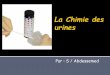 La chimie des urines