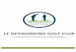 Programme du Networking Golf Club 2015