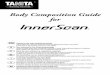 BC601 guide de votre analyseur de compostion corporelle tanita