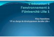 L'éducation à l'environnement à l'Université de Lille 1