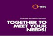 TBCC Together to meet your needs!
