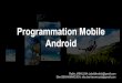 01 programmation mobile - android - (introduction)