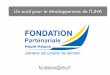 Présentation Fondation Partenariale Haute Alsace