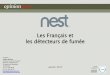 Nest - Les Français et les détecteurs de fumée - par OpinionWay - janvier 2015