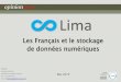 Lima - Les Français et le stockage de données numériques - Par OpinionWay -mai 2015