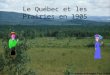 Le Québec et les Prairies en 1905