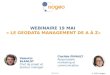 Webinaire Isogeo - Geodata management, expériences croisées entre SYSTRA et le Grand Dijon