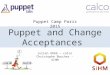 Puppet and Change Acceptances - Puppet Camp Paris 2015