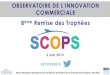 Trophées de l'innovation commerciale SCOPS 2015