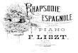Liszt Rhapsodie Espagnole Dana Mono