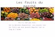 Les Fruits Du March©
