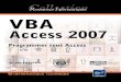 VBA Access 2007 Programmer Sous Access