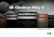Guitar Rig 5 Manual Addendum French