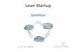 Lean Startup - Synth¨se SMARTVIEW - jan 2014