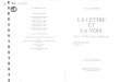 Zumthor- La Lettre Et La Voix