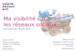 Formation "Ma visibilité sur les réseaux sociaux" du 16 juin 2012