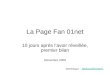 La Page Fan 01net