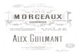 Alexandre Guilman - 2 Morceaux Pour Harmonium, Op.23