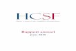 Rapport annuel du HCSF