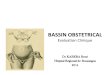 Bassin Obstetrical:Evaluation clinique