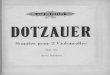 Dotzauer - Sonates Pour 2 Violoncelles Op.103-Cello 1