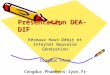 Présentation DEA-DIF