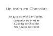 Un train en Chocolat