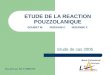 ETUDE DE LA REACTION POUZZOLANIQUE BOUBET M.PERSIANI C.SERANNE F