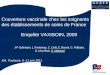 Couverture vaccinale chez les soignants des établissements de soins de France