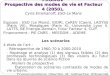 PROMOV  Prospective  des modes de vie et Facteur 4 ( 2050),  Cyria Emelianoff, ESO-Le Mans