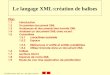 Le  langage  XML: cr©ation de balises