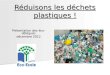 Réduisons les déchets plastiques !
