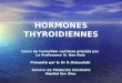 HORMONES THYROIDIENNES