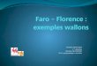 Faro â€“ Florence :  exemples wallons