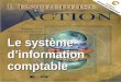 Le système d’information comptable