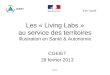Les « Living Labs » au service des territoires Illustration en Santé & Autonomie