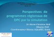 Perspectives  de programmes régionaux de DPC par la simulation