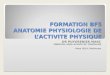 FORMATION BF5 ANATOMIE PHYSIOLOGIE DE L’ACTIVITE PHYSIQUE