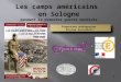 Les camps américains  en Sologne pendant la première guerre mondiale