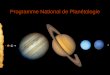 Programme National de Planétologie