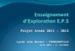 Enseignement d’Exploration E.P.S
