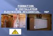 Formation  d’installateur électricien résidentiel    h&F