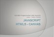 Javascript HTML5 - CANVAS