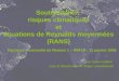 Soutenabilit©,  risques climatiques et ©quations de Reynolds moyenn©es (RANS)
