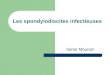 Les spondylodiscites infectieuses