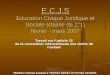 E.C.J.S Education Civique Juridique et Sociale (classe de 2°1) février - mars 2007