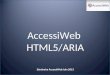 AccessiWeb HTML5/ARIA